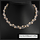 Pärlhalsband armband